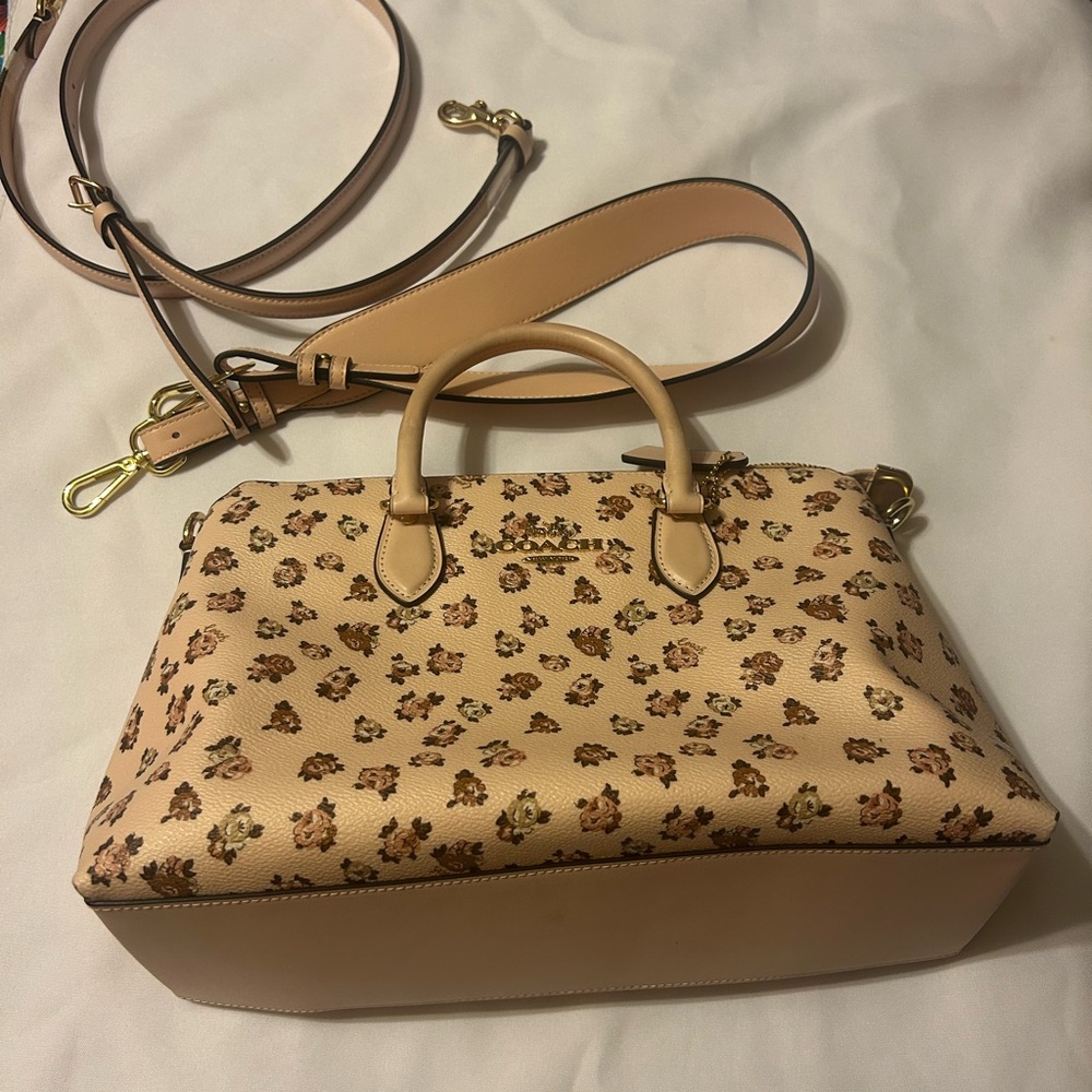 Coach pink Georgia Satchel